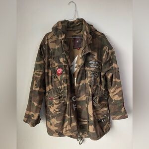 Superdry Rookie Oversized Camo Jacket